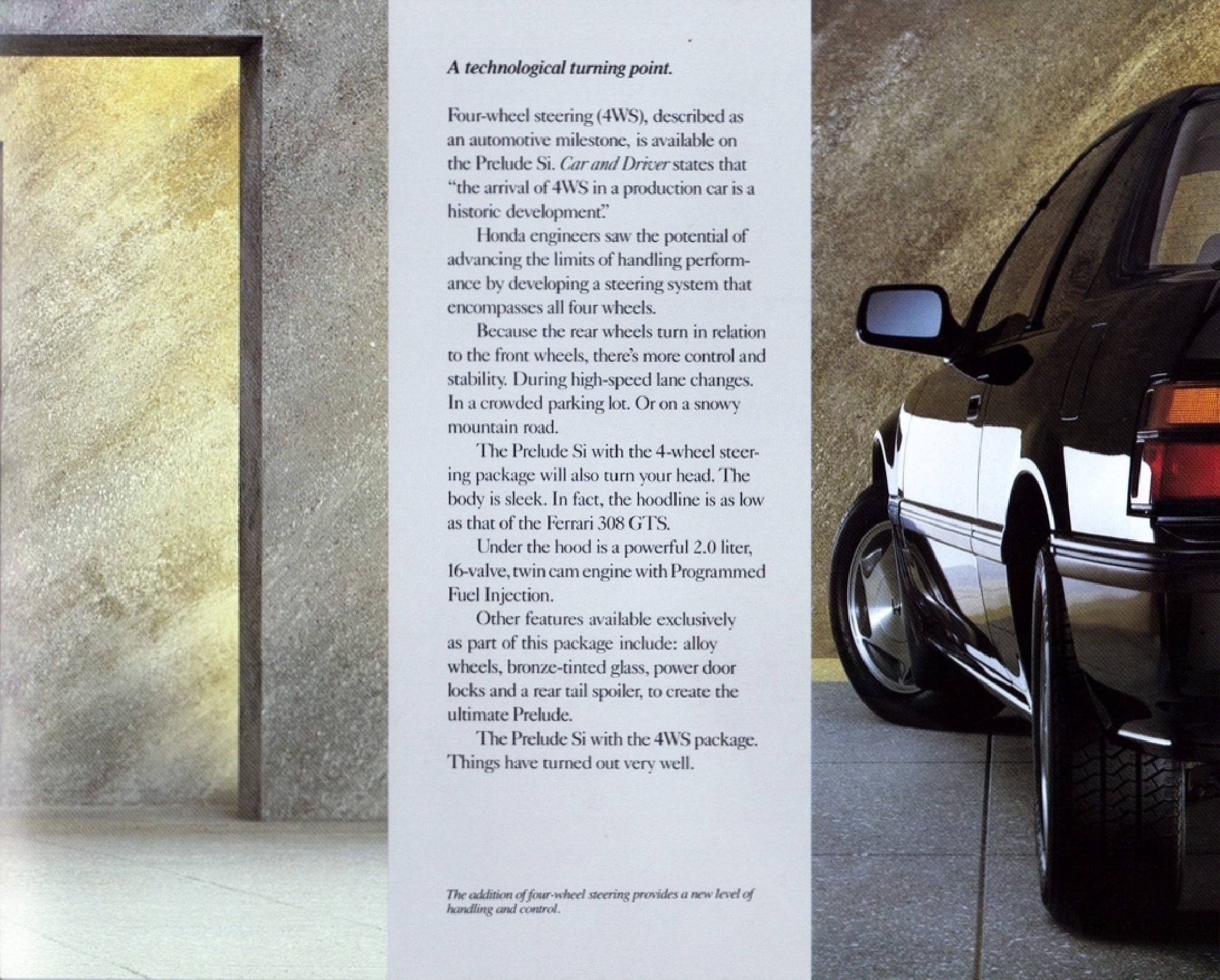 1989 Honda Prelude Brochure Page 20